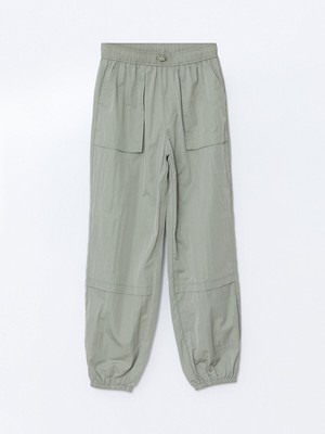 Lc Waikiki Yeni Sezon Beli Lastikli Kız Çocuk Paraşüt Pantolon