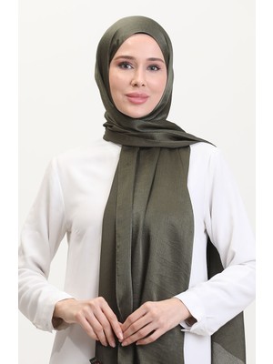 Jan Jan Şifon Şal 70239-34 Haki