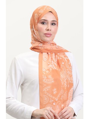 Desenli Soft Şal 70267-10 Camel