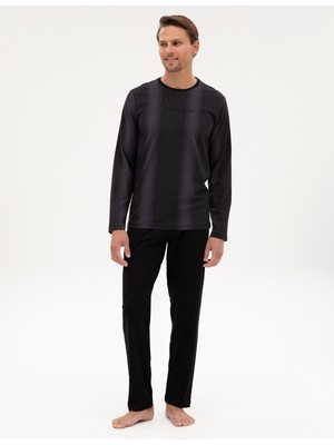 Pierre Cardin Erkek Siyah Pijama Takımı 50322637-001