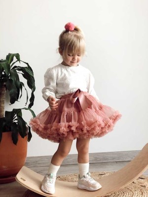 Le Mabelle Gülkuru Kız Çocuk Tütü Etek - Bonita