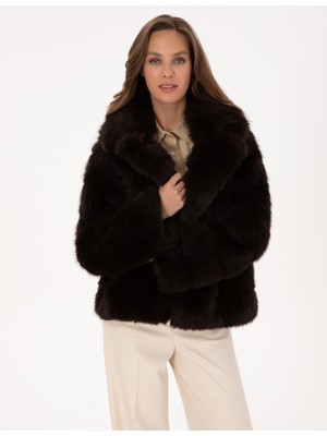 Pierre Cardin Kadın Kahverengi Comfort Fit Mont 50309011-VR029