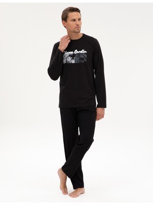 Pierre Cardin Erkek Siyah Pijama Takımı 50322631-001