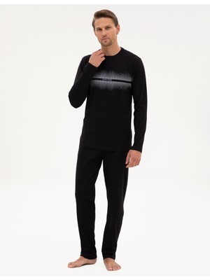 Pierre Cardin Erkek Siyah Pijama Takımı 50322634-001