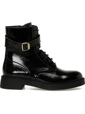 Nine West Zedına 5pr Siyah Kadın Düz Bot