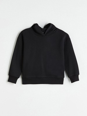 Lc Waikiki Yeni Sezon Kapüşonlu Basic Kız Çocuk Sweatshirt