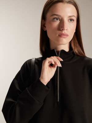 Lc Waikiki Yeni Sezon Dik Yaka Kadın Sweatshirt