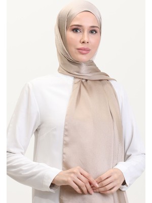 Jan Jan Şifon Şal 70239-30 Bej