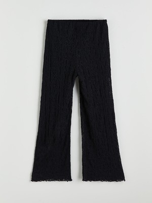 Lc Waikiki Yeni Sezon Beli Lastikli Dantel Detaylı Kız Çocuk Pantolon