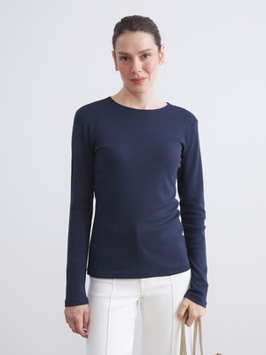 Lc Waikiki Yeni Sezon Bisiklet Yaka Kadın Tişört