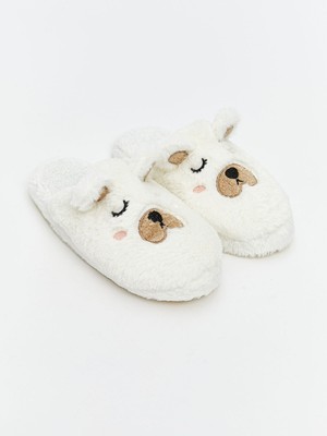 Lc Waikiki Yeni Sezon Hayvan Figürlü Pelüş Kız Çocuk Ev Terliği