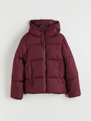 Lc Waikiki Yeni Sezon Kapüşonlu Kadın Şişme Mont