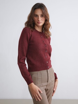 Lc Waikiki Yeni Sezon Bisiklet Yaka Kadın Triko Hırka