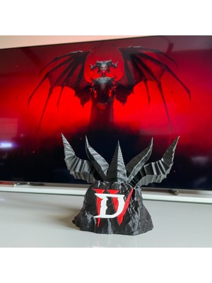 Diablo 4 Dualsense / Xbox Controller Standı - Pla Malzeme