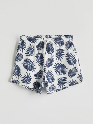 Lc Waikiki Yeni Sezon Beli Lastikli Kız Çocuk Şort