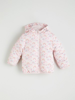 Lc Waikiki Yeni Sezon Kapüşonlu Uzun Kollu Kız Çocuk Mont