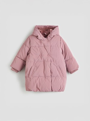 Lc Waikiki Yeni Sezon Kapüşonlu Kız Çocuk Mont