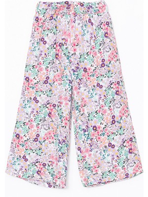 Lc Waikiki Yeni Sezon Beli Lastikli Kız Çocuk Kapri