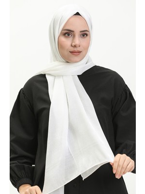 Kare Desen Carmen Şal 70229-11 Ekru