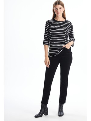 Lc Waikiki Yeni Sezon Dar Fit Kadife Kadın Pantolon