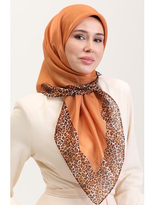 Etnik Kehribar Eşarp 70292-15 Hardal