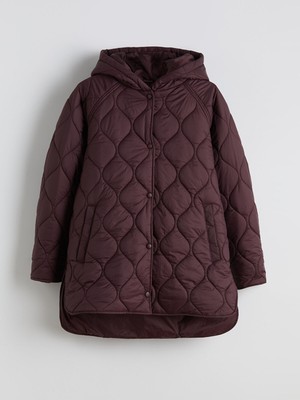 Lc Waikiki Yeni Sezon Kapüşonlu Kapitone Oversize Kadın Şişme Mont