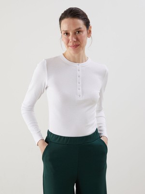 Lc Waikiki Yeni Sezon Bisiklet Yaka Kadın Body