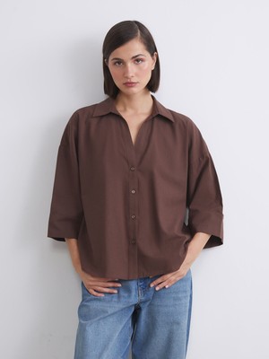Lc Waikiki Yeni Sezon Oversize Kadın Gömlek