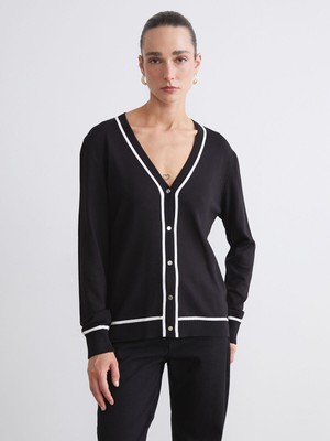 Lc Waikiki Yeni Sezon V Yaka Kadın Triko Hırka