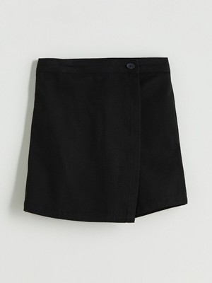 Lc Waikiki Yeni Sezon Basic Gabardin Kız Çocuk Şort Etek