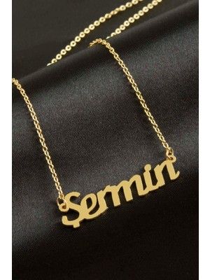 Depomix Şermin Isimli Kolye -Sarı