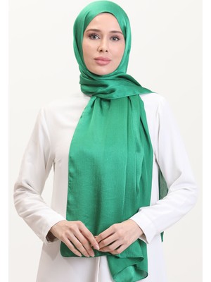 Jan Jan Şifon Şal 70239-20 Yeşil