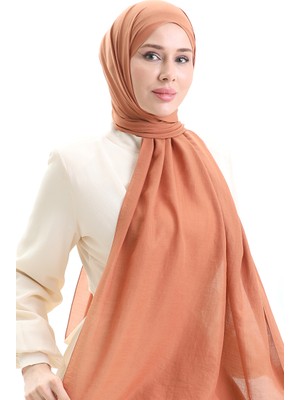 Pamuklu Soft Şal 70283-35 Taba