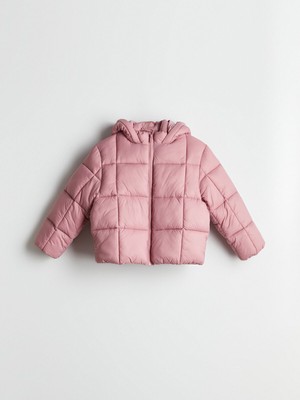 Lc Waikiki Yeni Sezon Kapüşonlu Kız Çocuk Şişme Mont