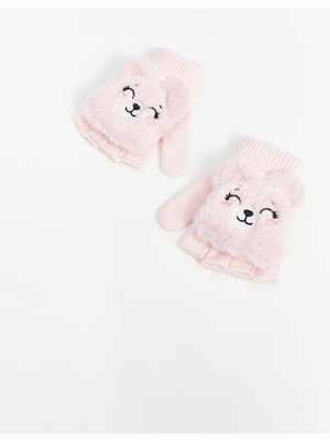 Lc Waikiki Yeni Sezon Nakışlı Kız Çocuk Eldiven