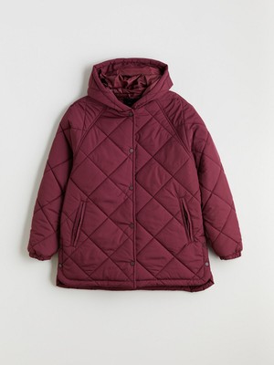 Lc Waikiki Yeni Sezon Kapüşonlu Kapitone Kadın Şişme Mont