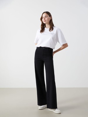 Lc Waikiki Yeni Sezon Wideleg Kadın Jean Pantolon