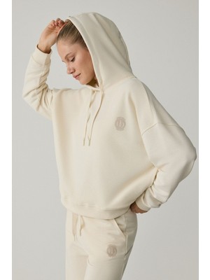 Grimelange Elıtsa Kadın Ekru Sweatshirt