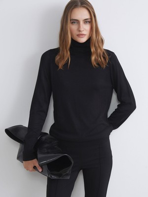 Lc Waikiki Yeni Sezon Balıkçı Yaka Kadın Triko Kazak