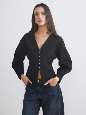 Lc Waikiki Yeni Sezon V Yaka Kadın Hırka