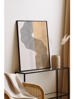 Bohemian Serisi Siyah Çerçeveli Poster, Tablo No:1