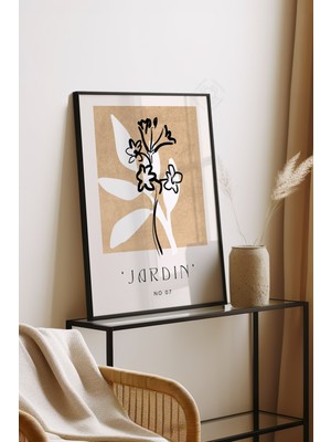 Bohemian Serisi Siyah Çerçeveli Poster, Tablo NO:120