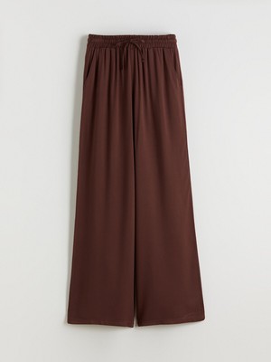 Lc Waikiki Yeni Sezon Beli Lastikli Geniş Paça Kadın Pantolon