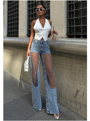 Pinterest Model Tasarım Model Baggy Jean Palazzo Kot Pantolon