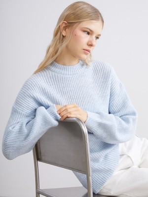 Lc Waikiki Yeni Sezon Dik Yaka Kadın Triko Kazak