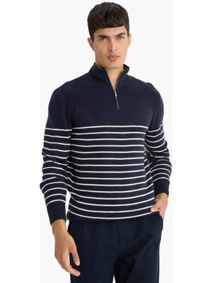 Defacto Erkek  Kazak F1522AX/NV64 Navy