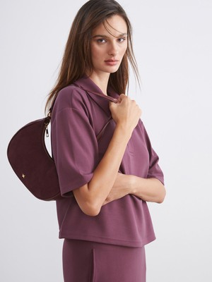 Lc Waikiki Yeni Sezon Süet Görünümlü Kadın Kol Çantası