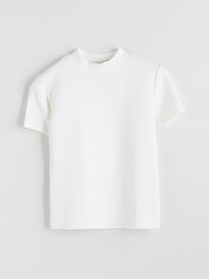 Lc Waikiki Yeni Sezon Dik Yaka Kadın Tişört