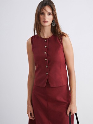 Lc Waikiki Yeni Sezon Bisiklet Yaka Kadın Yelek