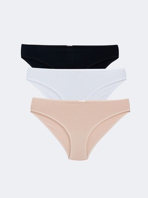 Lc Waikiki Yeni Sezon Düz Bikini Külot 3'lü